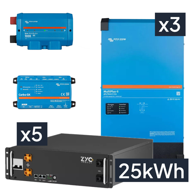 Magazyn energii Victron Energy 24kVA/25kWh