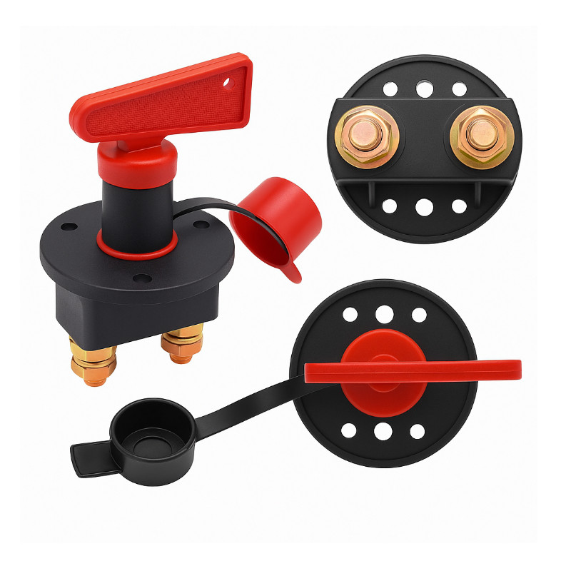 Obrazek produktu Rozłącznik akumulatora Solvian 12/24V 150A ON-OFF (SKU: 3989) - importowany z CSV (SunTrack)