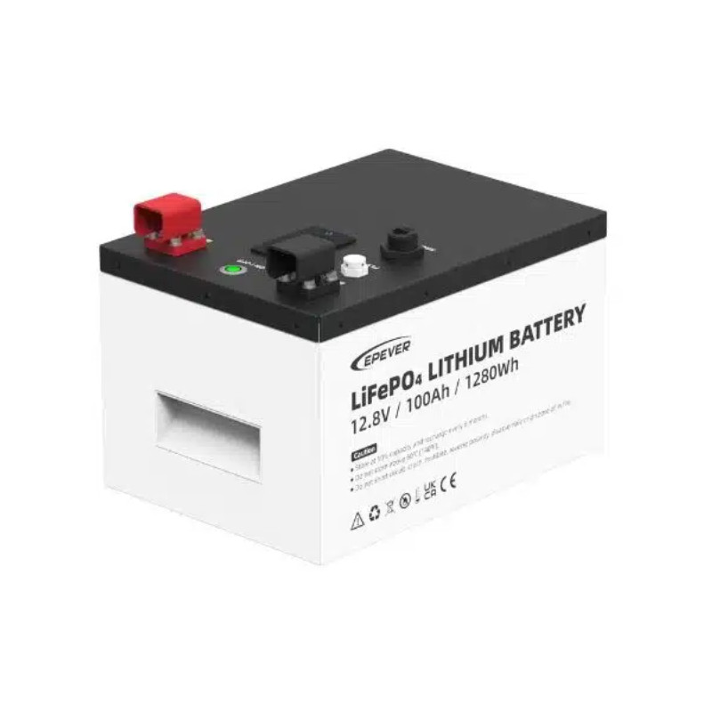 Obrazek produktu Akumulator Epever LiFePO4 12.8V 100Ah IP65 (SKU: 3951) - importowany z CSV (SunTrack)