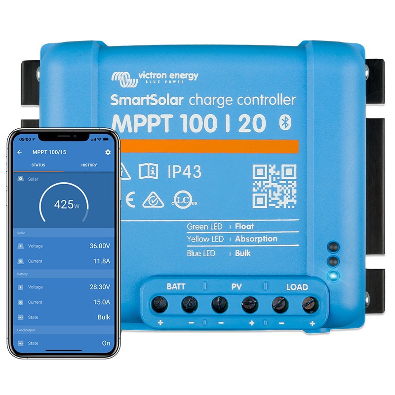SmartSolar MPPT 100/20 (up to 48V)